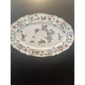 Haviland Limoges Golden quail XL PLatter 12x18 France